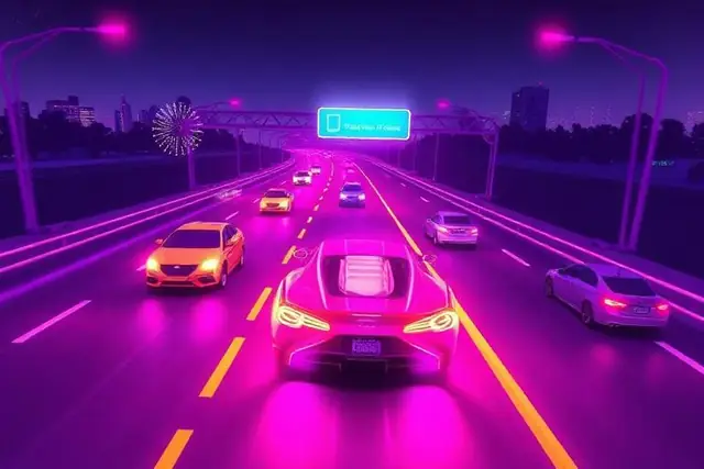 Car Racing — Dodge traffic at full speed